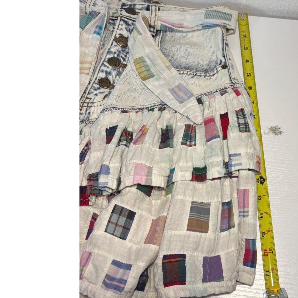 Express Multicolor Patchwork Mini Skirt - image 6